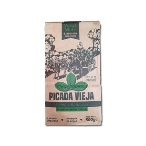 Yerba Mate Picada Vieja Barbacua X 500 Grs (intensidad Media)